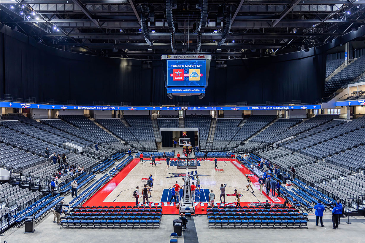 RCF Delivers High-Power System To Legacy Arena In Alabama