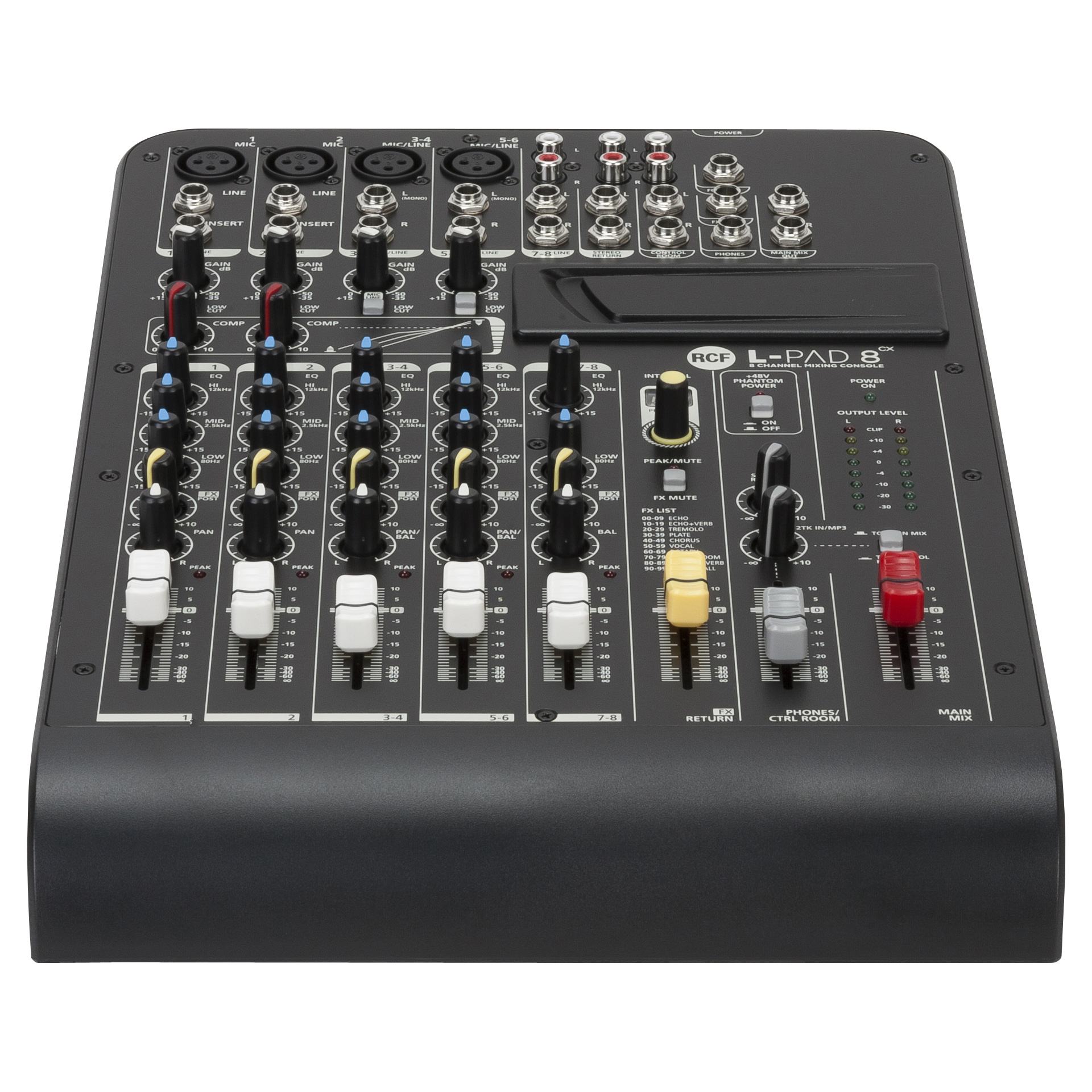 L-PAD 8CX 8 CHANNEL MIXING CONSOLE WITH EFFECTS