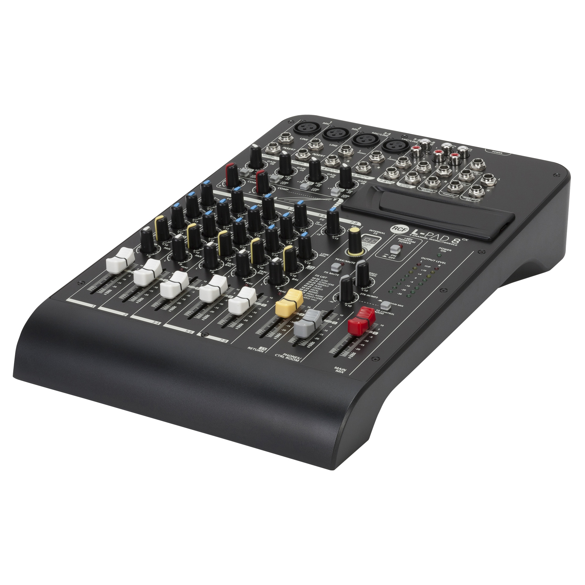 L-PAD 8CX 8 CHANNEL MIXING CONSOLE WITH EFFECTS